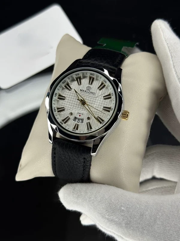 Maxlord Watch (Black-White)